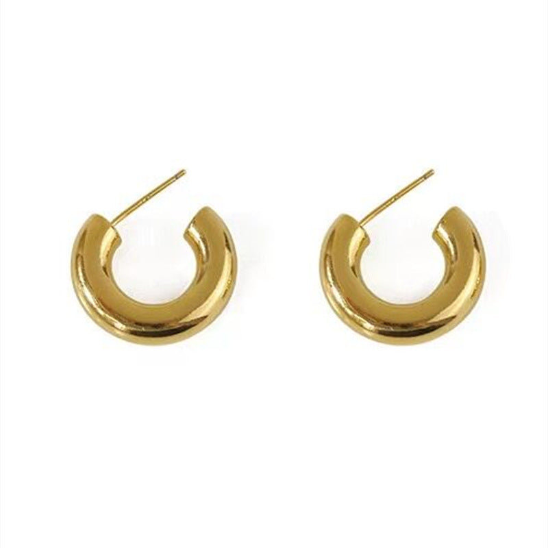 Fiona -   earrings women's  gold-plated fashion