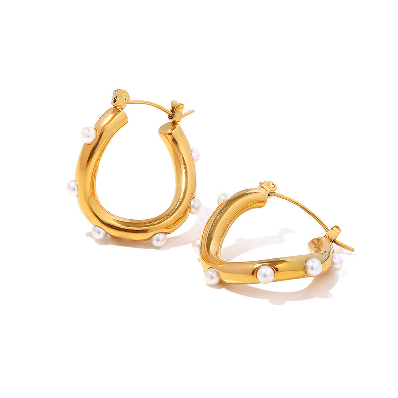 Ximena - Pearl earrings for women