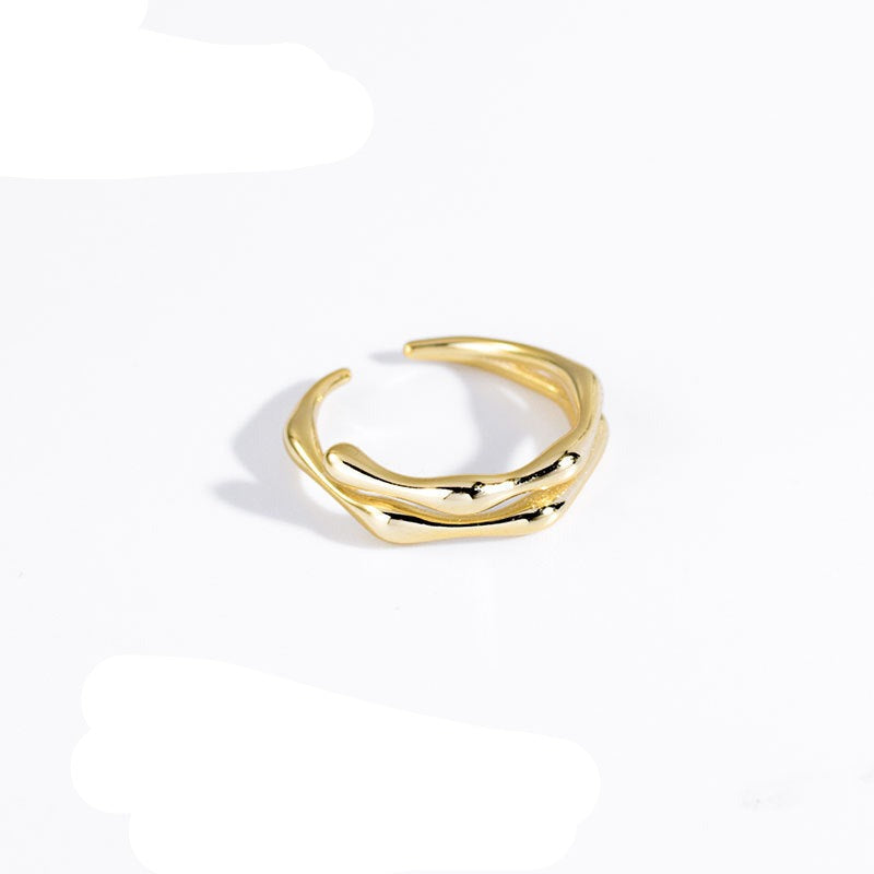 Brianna -style  open ring for women's
