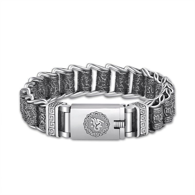Anthony - silver bracelet for men