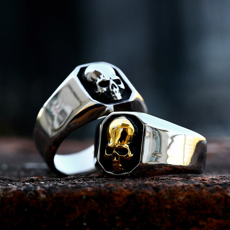 Hamilton - men's skull ring