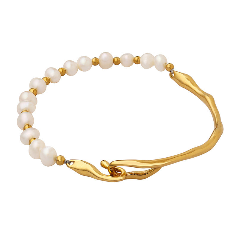 Ottilie  -Freshwater Pearl bracelet women's