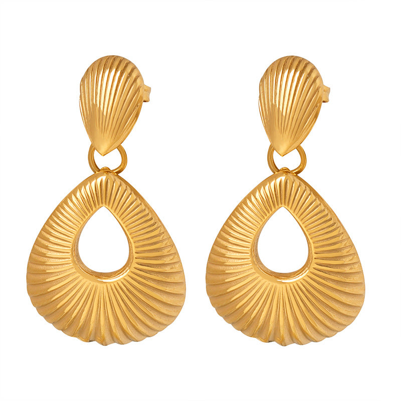 Fiorella  -Water drop earrings