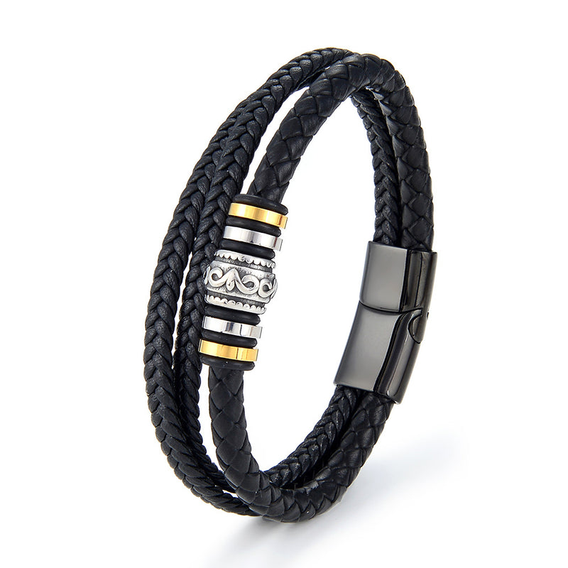 Eloise - Bracelet  Woven Rope Leather