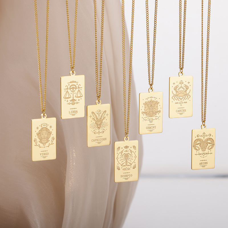 Alexandra -necklaces zodiac for women's